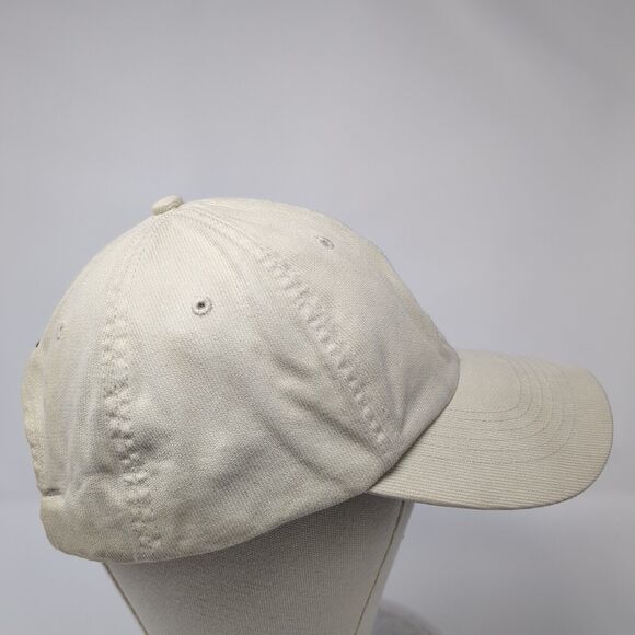 St. Albans Strapback Hat Tan One Size Adjustable Nike Golf Swoosh - Picture 4 of 8